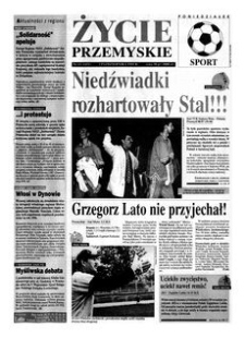 Życie Przemyskie : sport. 1995, R. 29, nr 43 (1451) (2 października)