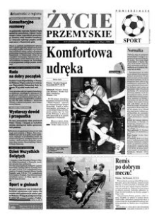 Życie Przemyskie : sport. 1995, R. 29, nr 51 (1459) (30 października)