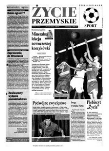 Życie Przemyskie : sport. 1995, R. 29, nr 65 (1473) (18 grudnia)