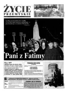 Życie Przemyskie. 1996, R. 30, nr 3 (1478) (17 stycznia)