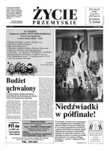 Życie Przemyskie. 1996, R. 30, nr 13 (1490) (27 marca)
