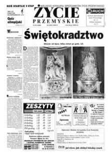 Życie Przemyskie. 1996, R. 30, nr 30 (1506) (24 lipca)