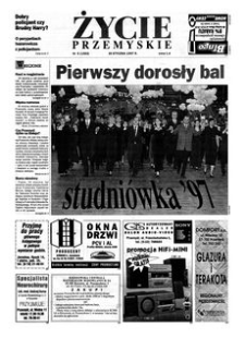 Życie Przemyskie. 1997, R. 31, nr 5 (1533) (29 stycznia)