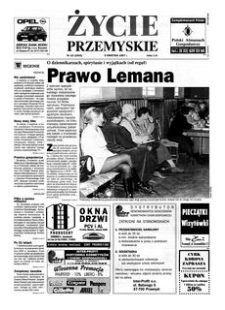 Życie Przemyskie. 1997, R. 31, nr 15 (1543) (9 kwietnia)