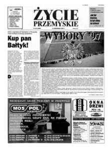 Życie Przemyskie. 1997, R. 31, nr 38 (1566) (17 września)