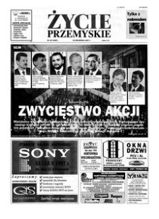 Życie Przemyskie. 1997, R. 31, nr 39 (1567) (24 września)