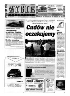 Życie Przemyskie. 1998, R. 32, nr 20 (1601) (20 maja)