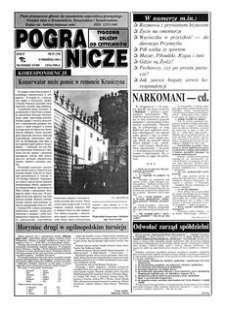 Pogranicze : tygodnik zależny od czytelników. 1994, R. 4, nr 37 (172) (13 września)