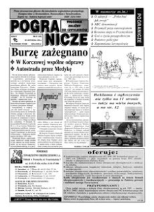 Pogranicze : tygodnik zależny od czytelników. 1994, R. 4, nr 47 (182) (22 listopada)