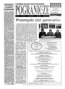 Pogranicze : tygodnik zależny od czytelników. 1998, R. 8, nr 10 (354) (10 marca)