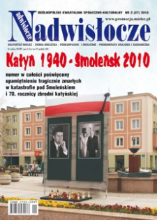 Nadwisłocze : ogólnopolski kwartalnik społeczno-kulturalny. 2010, nr 2 (27)