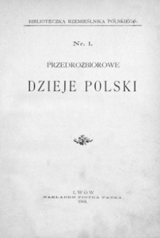 Przedrozbiorowe dzieje Polski