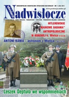 Nadwisłocze : ogólnopolski kwartalnik społeczno-kulturalny. 2011, nr 1 (30)