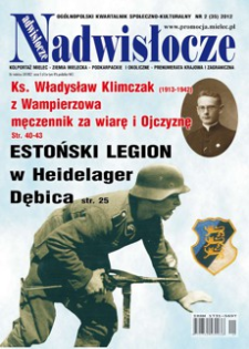 Nadwisłocze : ogólnopolski kwartalnik społeczno-kulturalny. 2012, nr 2 (35)