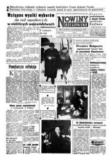 Nowiny Rzeszowskie : organ Komitetu Wojewódzkiego PZPR. 1958, R. 10, nr 29 (4 lutego)