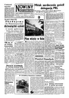 Nowiny Rzeszowskie : organ Komitetu Wojewódzkiego PZPR. 1958, R. 10, nr 261 (3 listopada)
