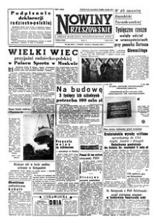 Nowiny Rzeszowskie : organ Komitetu Wojewódzkiego PZPR. 1958, R. 10, nr 268 (11 listopada)