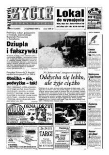 Życie Podkarpackie. 1999, nr 8 (1641) (24 lutego)