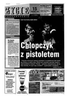 Życie Podkarpackie. 1999, nr 37 (1670) (15 września)