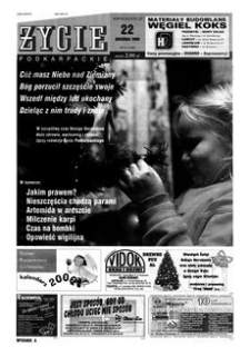 Życie Podkarpackie. 1999, nr 51 (1688) (22 grudnia)