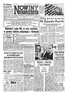Nowiny Rzeszowskie : organ Komitetu Wojewódzkiego PZPR. 1959, R. 11, nr 18 (21 stycznia)