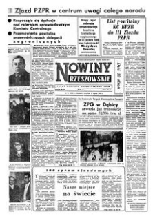 Nowiny Rzeszowskie : organ Komitetu Wojewódzkiego PZPR. 1959, R. 11, nr 61 (12 marca)