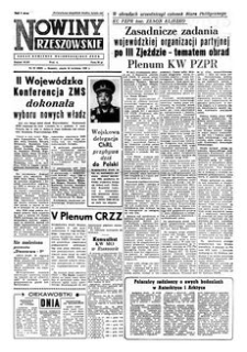 Nowiny Rzeszowskie : organ Komitetu Wojewódzkiego PZPR. 1959, R. 11, nr 99 (24 kwietnia)