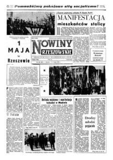 Nowiny Rzeszowskie : organ Komitetu Wojewódzkiego PZPR. 1959, R. 11, nr 106 (2-3 maja)