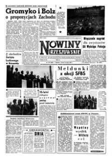 Nowiny Rzeszowskie : organ Komitetu Wojewódzkiego PZPR. 1959, R. 11, nr 120 (19 maja)