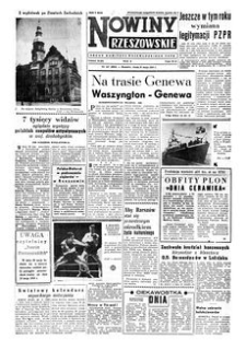 Nowiny Rzeszowskie : organ Komitetu Wojewódzkiego PZPR. 1959, R. 11, nr 127 (27 maja)