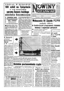 Nowiny Rzeszowskie : organ Komitetu Wojewódzkiego PZPR. 1959, R. 11, nr 128 (28 maja)