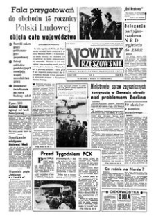 Nowiny Rzeszowskie : organ Komitetu Wojewódzkiego PZPR. 1959, R. 11, nr 136 (6-7 czerwca)