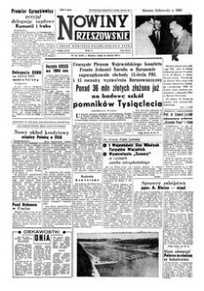 Nowiny Rzeszowskie : organ Komitetu Wojewódzkiego PZPR. 1959, R. 11, nr 141 (12 czerwca)