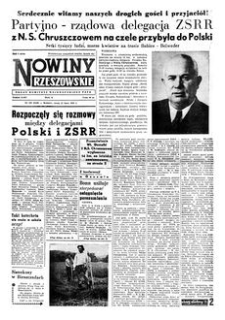 Nowiny Rzeszowskie : organ Komitetu Wojewódzkiego PZPR. 1959, R. 11, nr 169 (15 lipca)