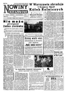 Nowiny Rzeszowskie : organ Komitetu Wojewódzkiego PZPR. 1959, R. 11, nr 213 (4 września)