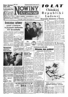 Nowiny Rzeszowskie : organ Komitetu Wojewódzkiego PZPR. 1959, R. 11, nr 235 (30 września)