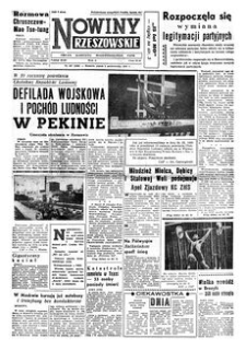 Nowiny Rzeszowskie : organ Komitetu Wojewódzkiego PZPR. 1959, R. 11, nr 237 (2 października)