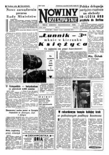 Nowiny Rzeszowskie : organ Komitetu Wojewódzkiego PZPR. 1959, R. 11, nr 240 (6 października)