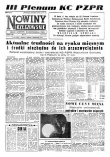 Nowiny Rzeszowskie : organ Komitetu Wojewódzkiego PZPR. 1959, R. 11, nr 251 (18 października)
