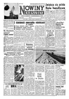 Nowiny Rzeszowskie : organ Komitetu Wojewódzkiego PZPR. 1959, R. 11, nr 259 (27 października)