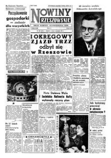 Nowiny Rzeszowskie : organ Komitetu Wojewódzkiego PZPR. 1959, R. 11, nr 302 (16 grudnia)