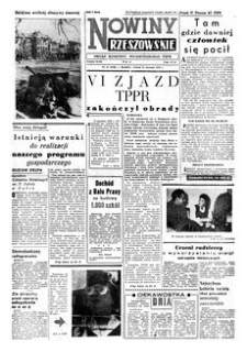 Nowiny Rzeszowskie : organ Komitetu Wojewódzkiego PZPR. 1960, R. 12, nr 15 (19 stycznia)