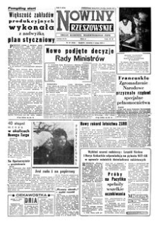 Nowiny Rzeszowskie : organ Komitetu Wojewódzkiego PZPR. 1960, R. 12, nr 29 (4 lutego)