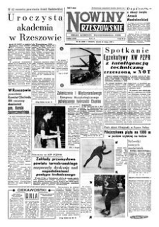 Nowiny Rzeszowskie : organ Komitetu Wojewódzkiego PZPR. 1960, R. 12, nr 45 (23 lutego)