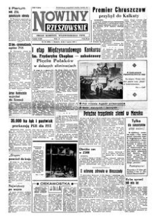 Nowiny Rzeszowskie : organ Komitetu Wojewódzkiego PZPR. 1960, R. 12, nr 52 (2 marca)