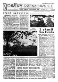 Nowiny Rzeszowskie : organ Komitetu Wojewódzkiego PZPR. 1960, R. 12, nr 114 (14-15 maja)