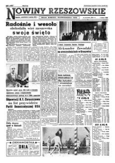 Nowiny Rzeszowskie : organ Komitetu Wojewódzkiego PZPR. 1960, R. 12, nr 133 (6 czerwca)