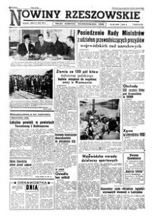 Nowiny Rzeszowskie : organ Komitetu Wojewódzkiego PZPR. 1960, R. 12, nr 167 (15 lipca)