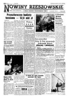 Nowiny Rzeszowskie : organ Komitetu Wojewódzkiego PZPR. 1960, R. 12, nr 194 (16 sierpnia)