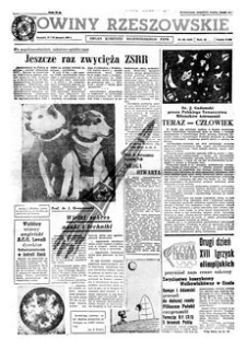 Nowiny Rzeszowskie : organ Komitetu Wojewódzkiego PZPR. 1960, R. 12, nr 204 (27-28 sierpnia)